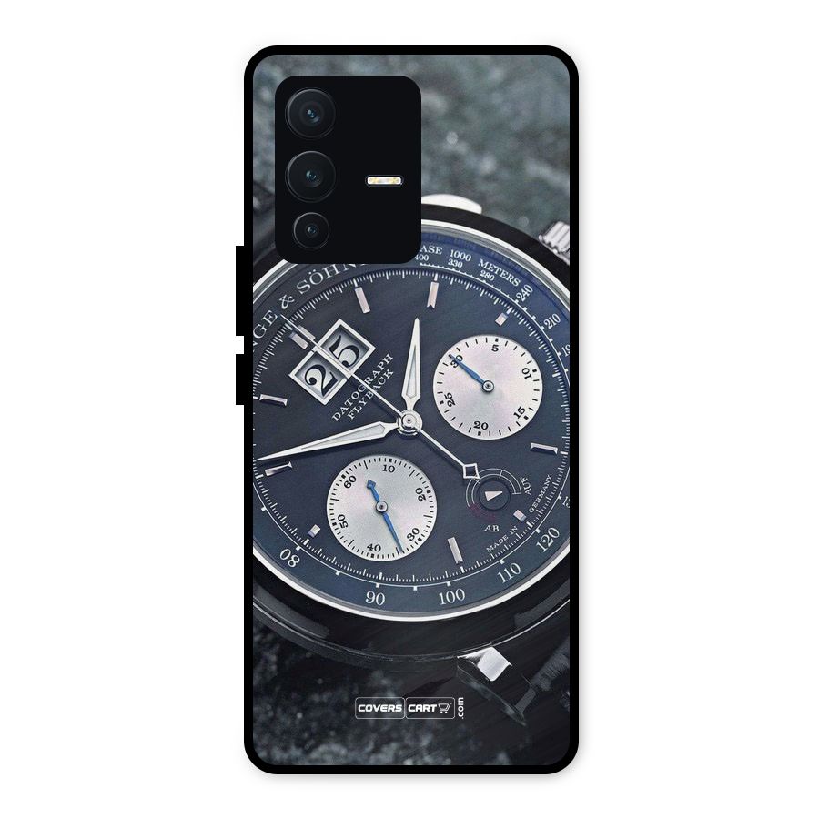 Classic Wrist Watch Metal Back Case for Vivo V23 5G
