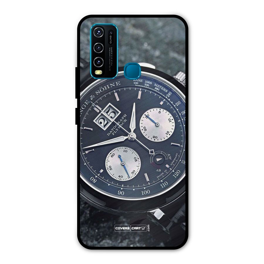 Classic Wrist Watch Metal Back Case for Vivo Y50