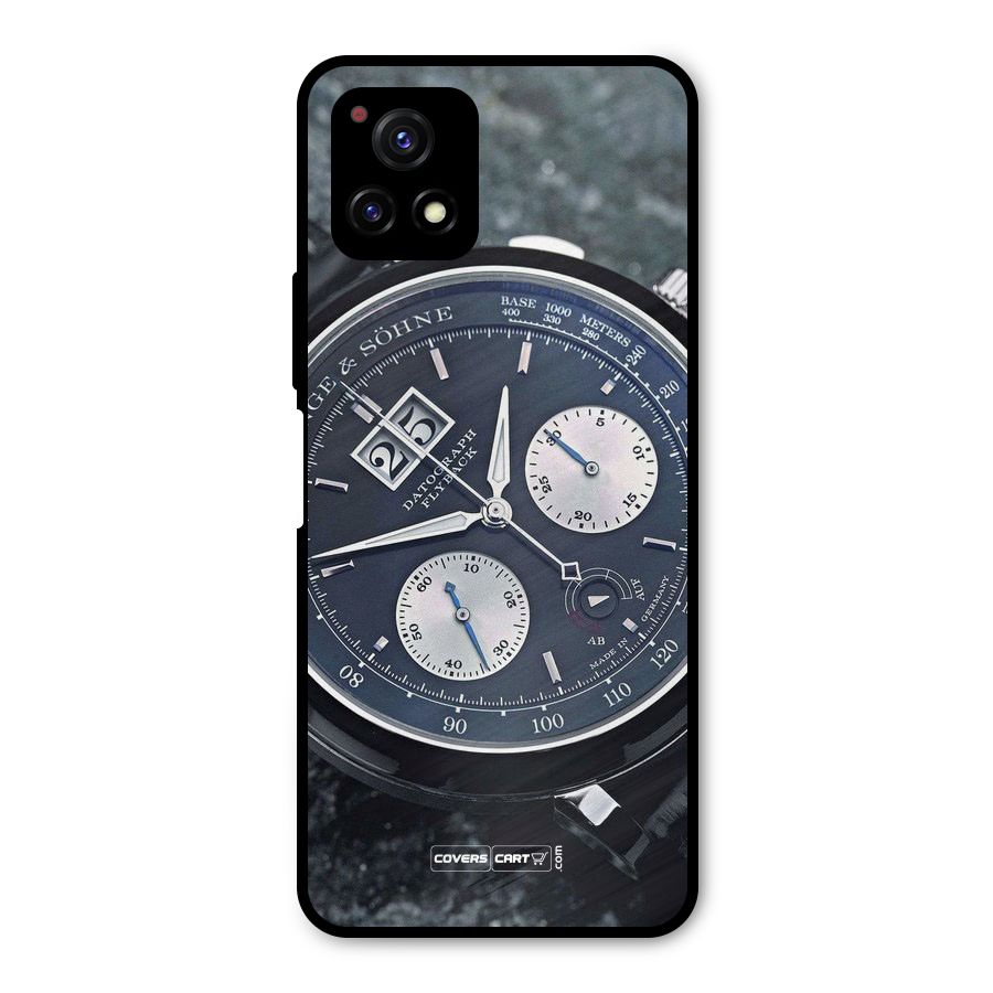 Classic Wrist Watch Metal Back Case for Vivo Y72 5G