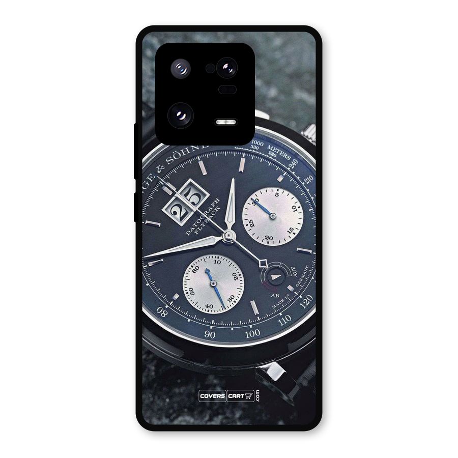 Classic Wrist Watch Metal Back Case for Xiaomi 13 Pro