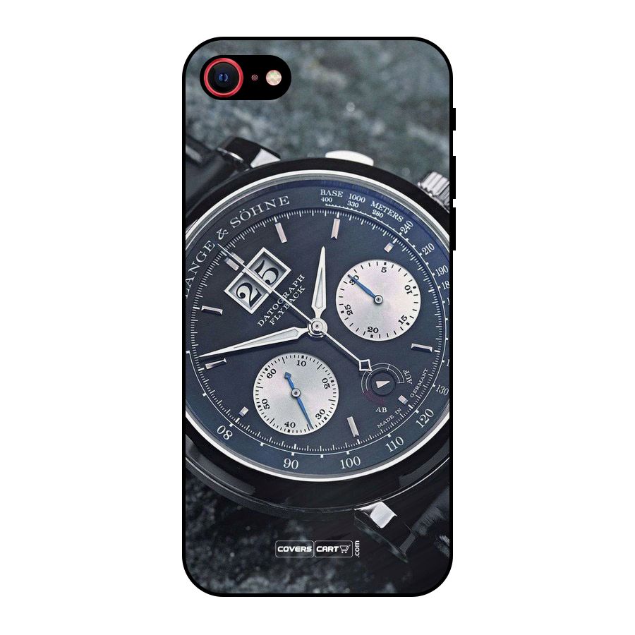 Classic Wrist Watch Metal Back Case for iPhone 7
