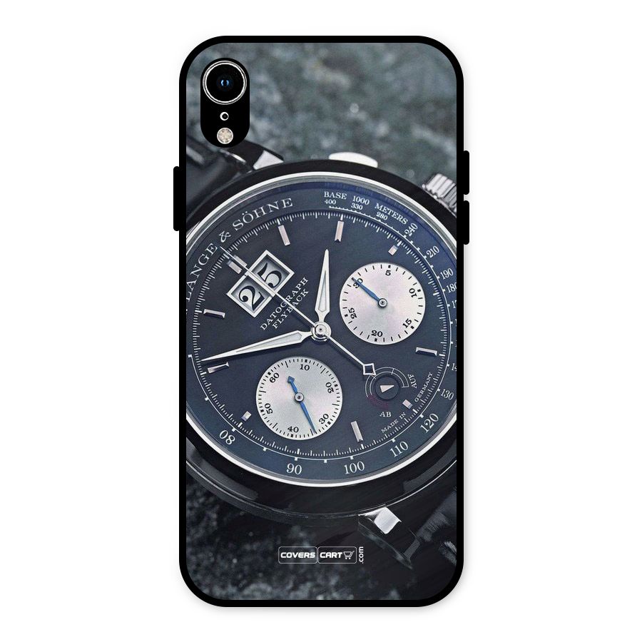 Classic Wrist Watch Metal Back Case for iPhone XR