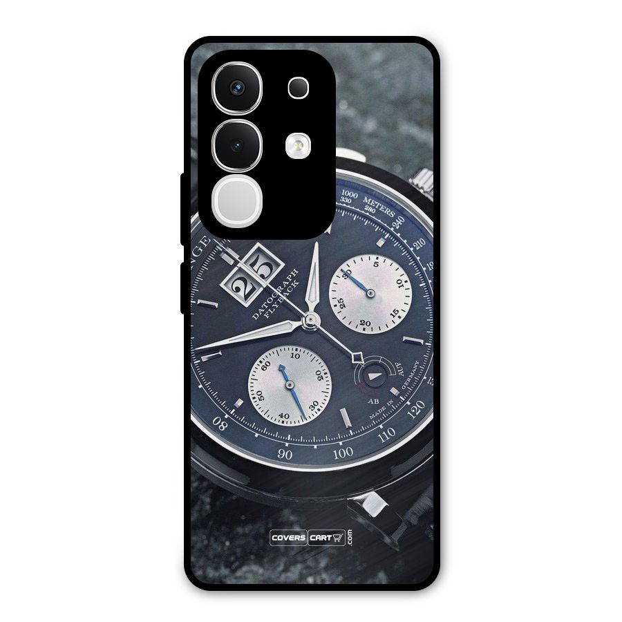 Classic Wrist Watch Metal Back Case for iQOO Z10x