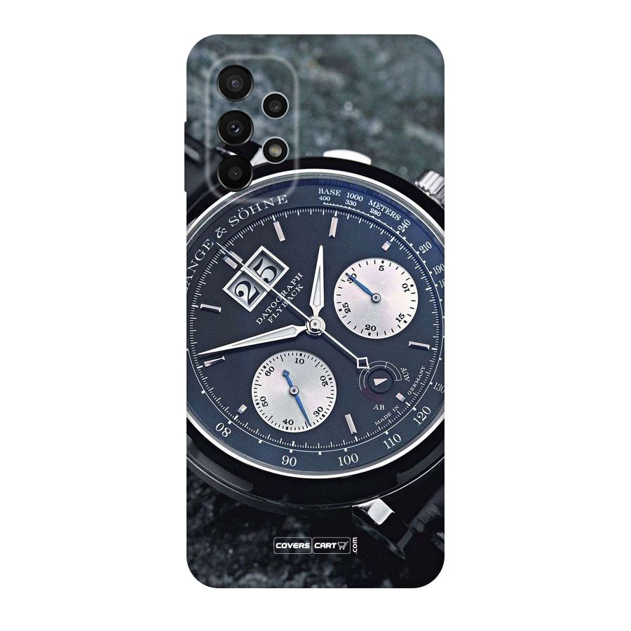 Classic Wrist Watch Original Polycarbonate Back Case for Galaxy A23