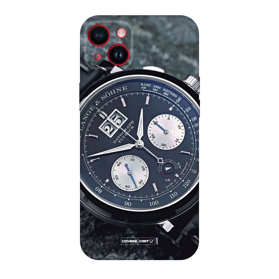Classic Wrist Watch Original Polycarbonate Back Case for iPhone 14 Plus