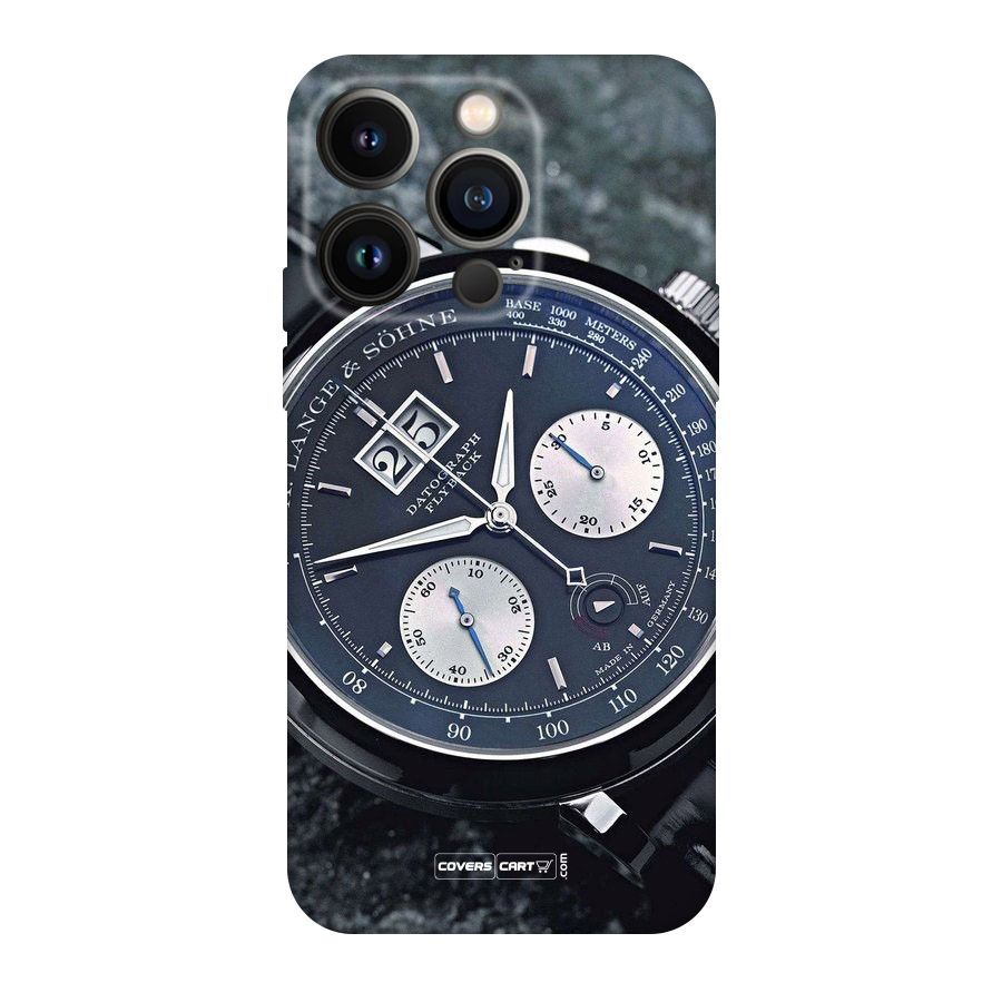 Classic Wrist Watch Original Polycarbonate Back Case for iPhone 14 Pro