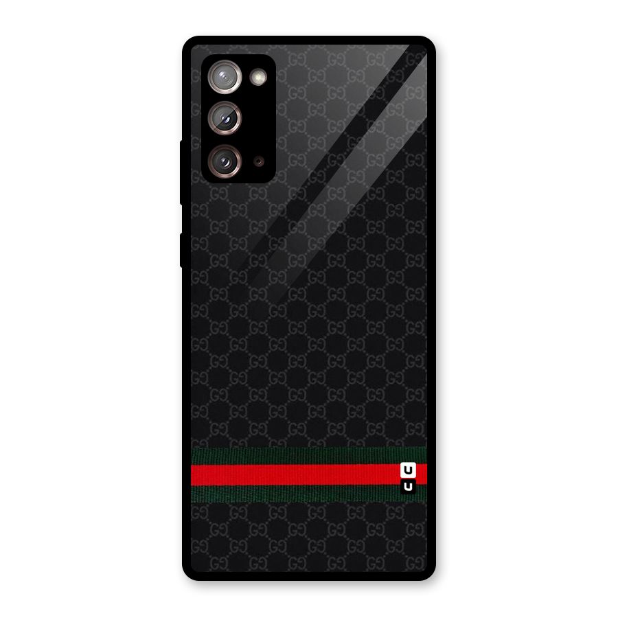 Classiest Of All Glass Back Case for Galaxy Note 20