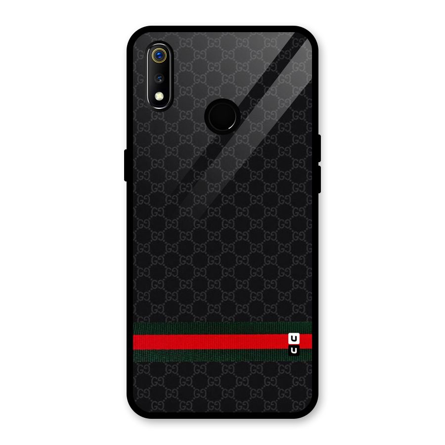 Classiest Of All Glass Back Case for Realme 3