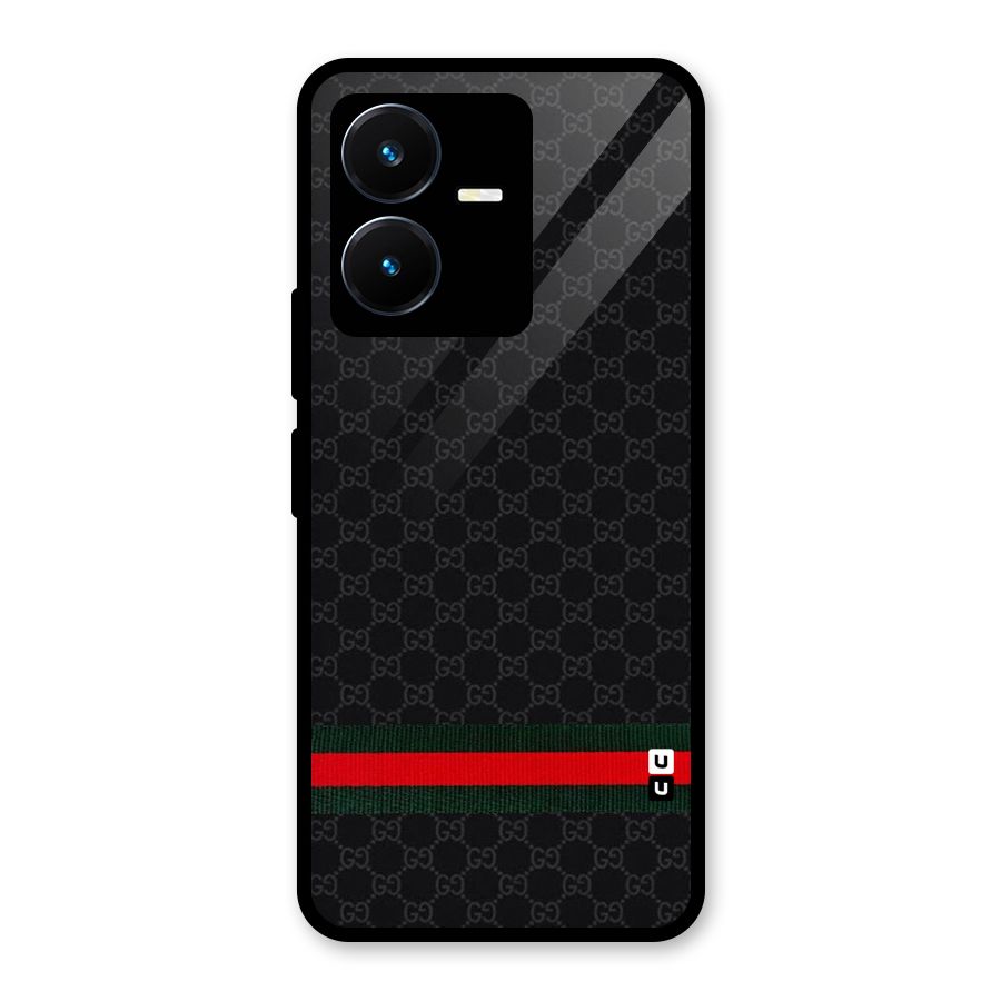 Classiest Of All Glass Back Case for Vivo Y22s