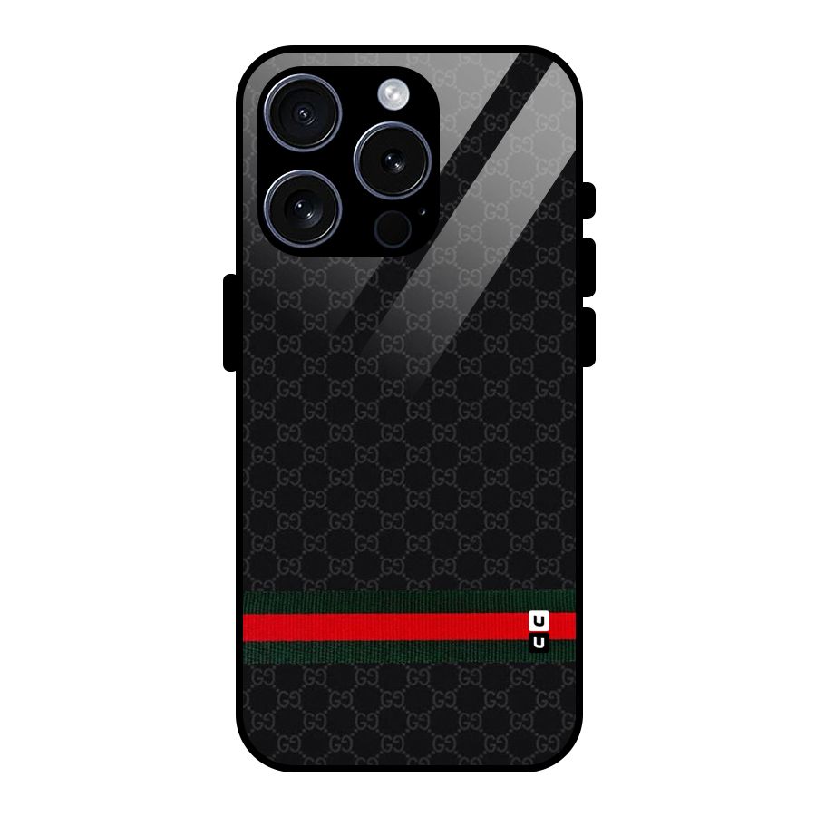 Classiest Of All Glass Back Case for iPhone 15 Pro