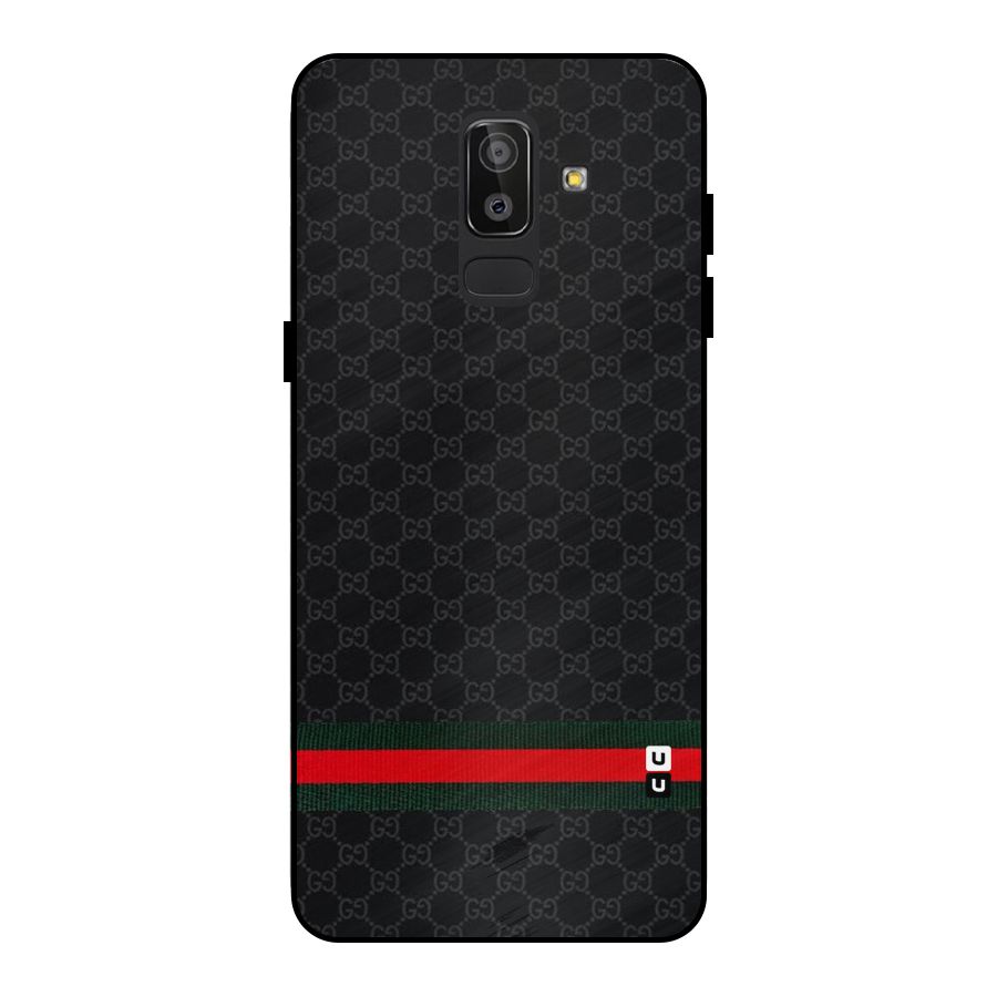 Classiest Of All Metal Back Case for Galaxy J8
