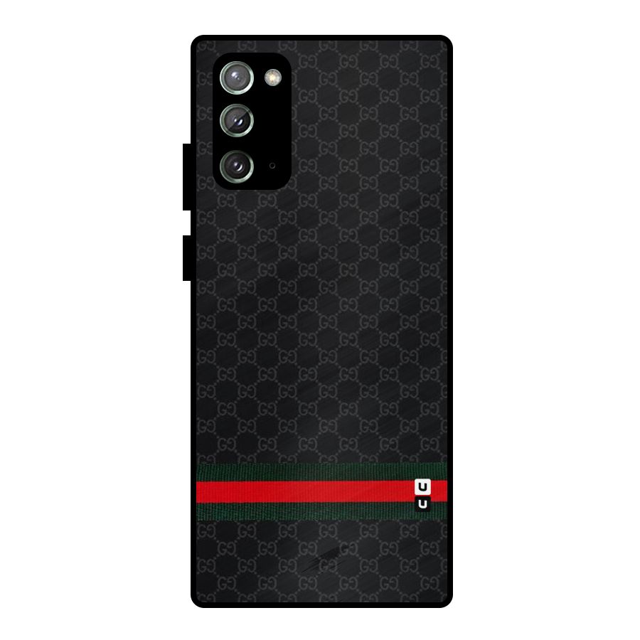 Classiest Of All Metal Back Case for Galaxy Note 20