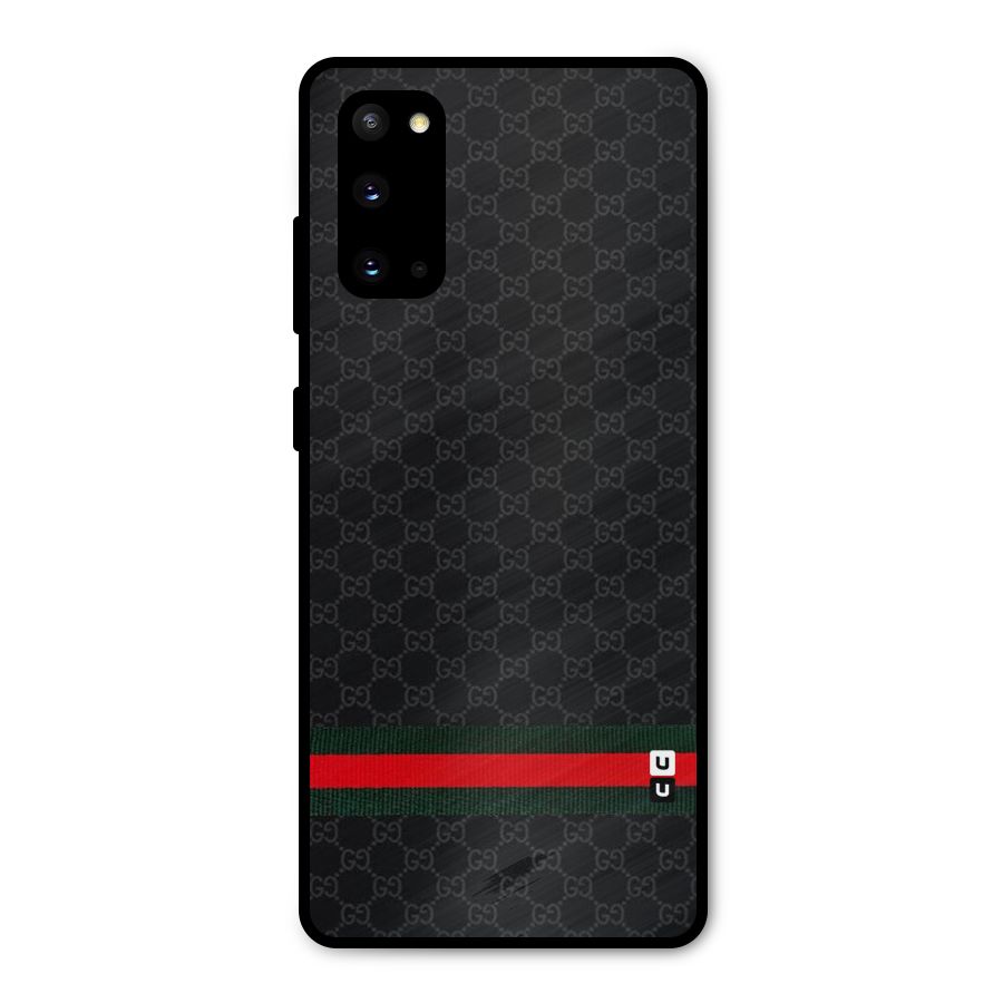 Classiest Of All Metal Back Case for Galaxy S20