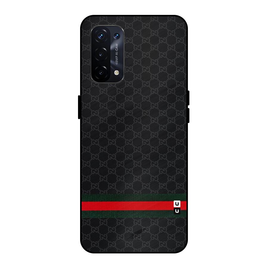 Classiest Of All Metal Back Case for Oppo A74 5G