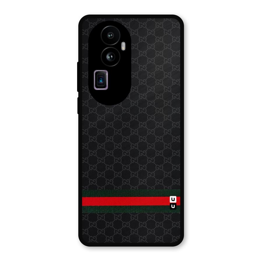 Classiest Of All Metal Back Case for Oppo Reno10 Pro Plus