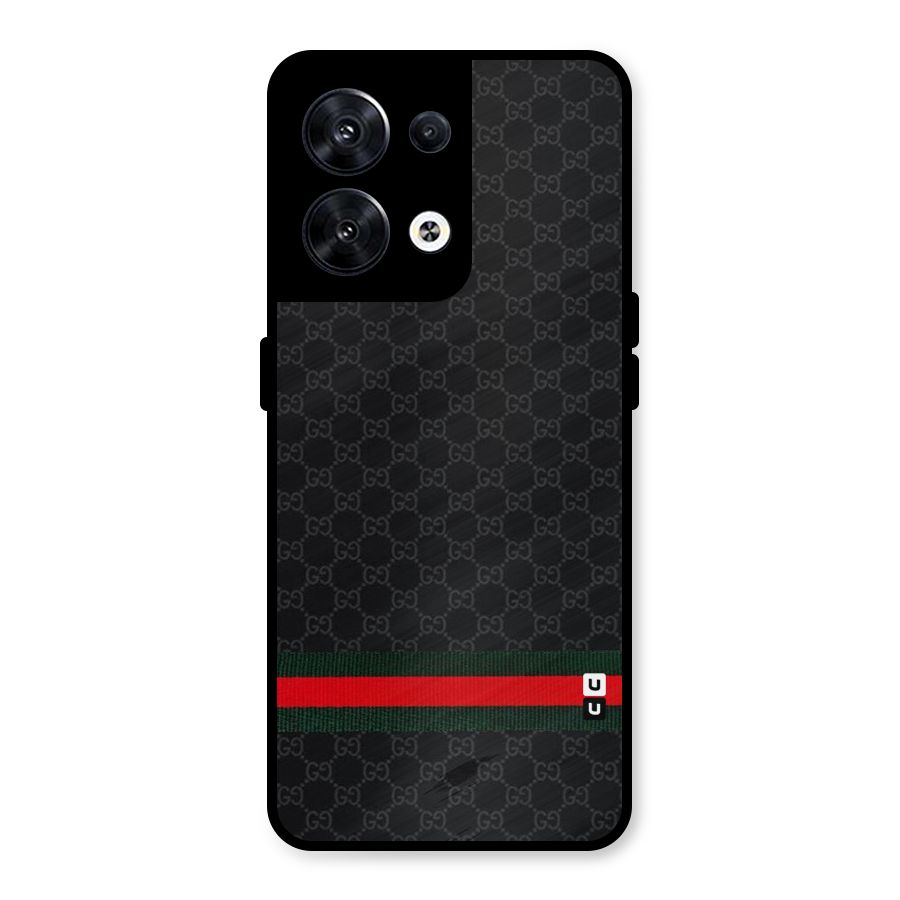 Classiest Of All Metal Back Case for Oppo Reno8 5G