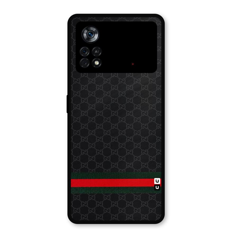 Classiest Of All Metal Back Case for Poco X4 Pro 5G