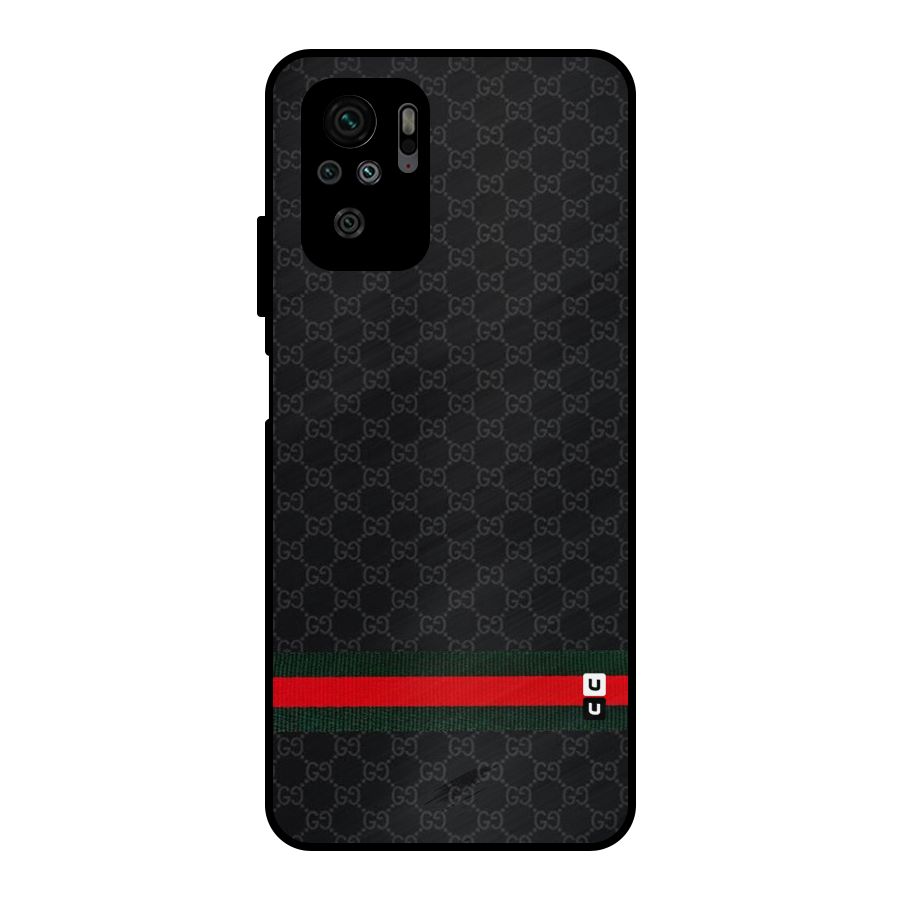 Classiest Of All Metal Back Case for Redmi Note 10