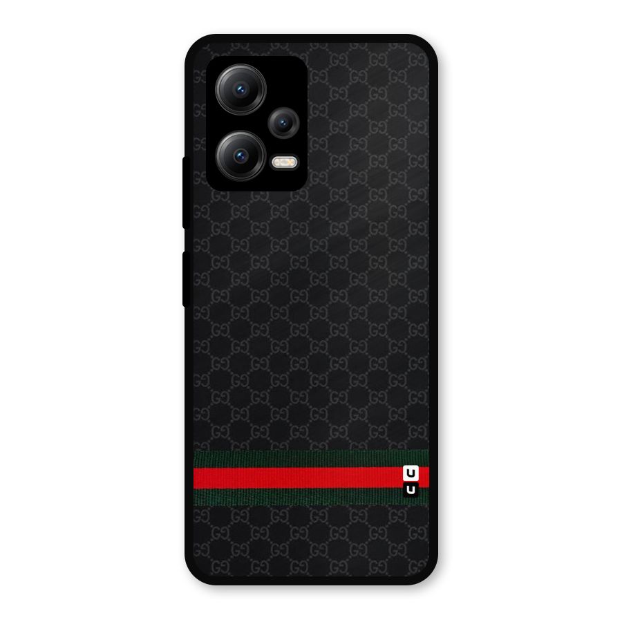 Classiest Of All Metal Back Case for Redmi Note 12 5G
