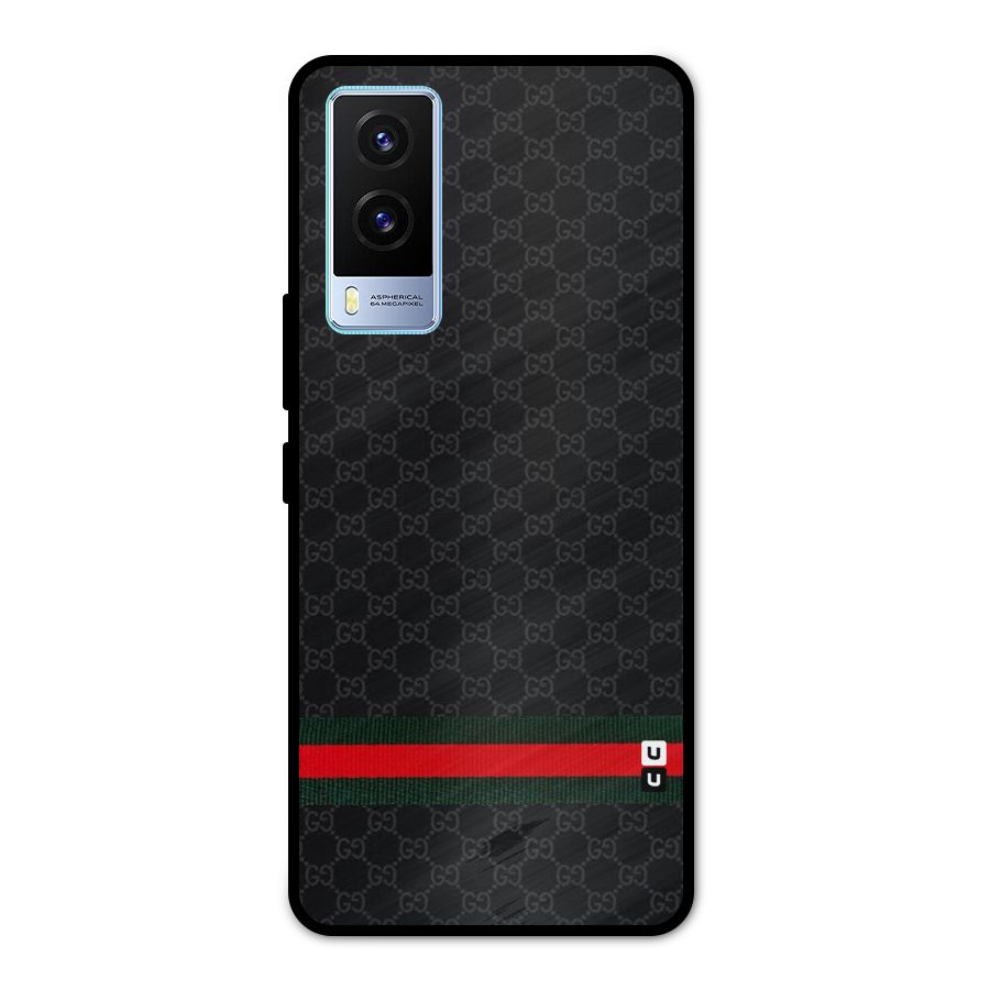 Classiest Of All Metal Back Case for Vivo V21e 5G