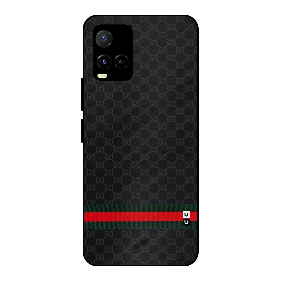 Classiest Of All Metal Back Case for Vivo Y21T