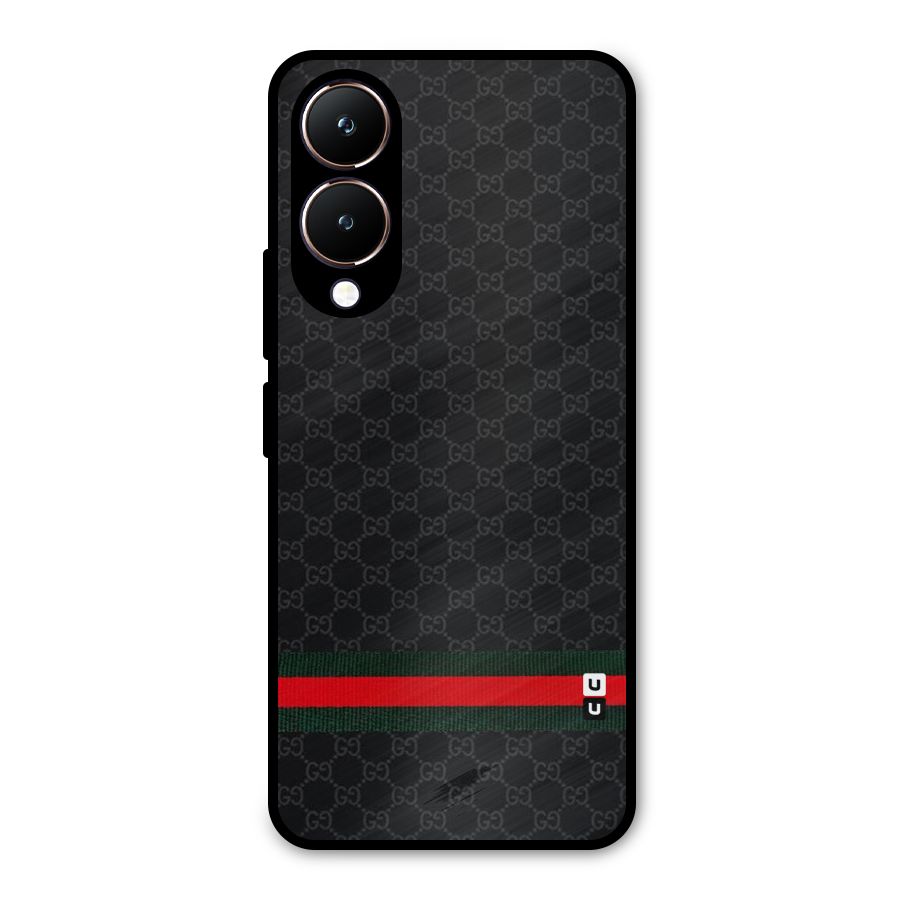Classiest Of All Metal Back Case for Vivo Y28