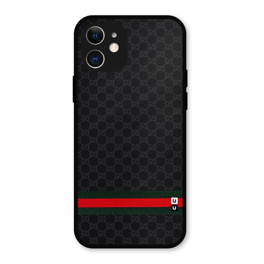 Classiest Of All Metal Back Case for iPhone 12