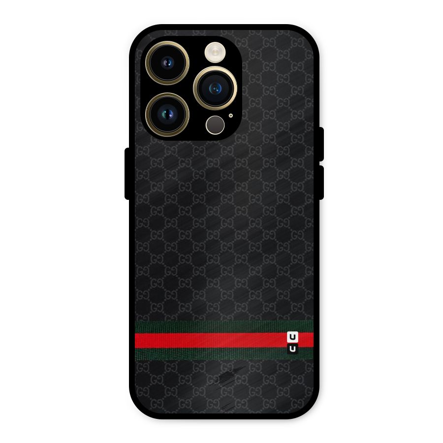 Classiest Of All Metal Back Case for iPhone 14 Pro