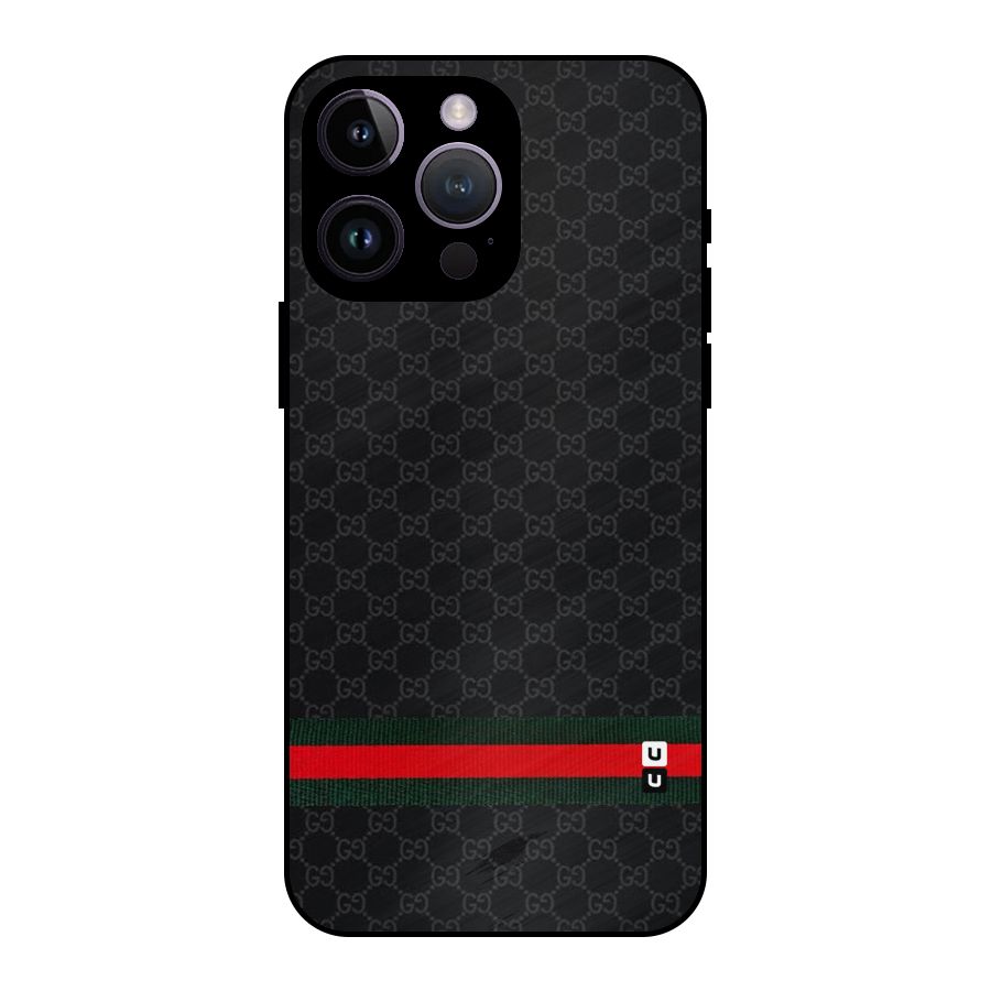 Classiest Of All Metal Back Case for iPhone 14 Pro Max