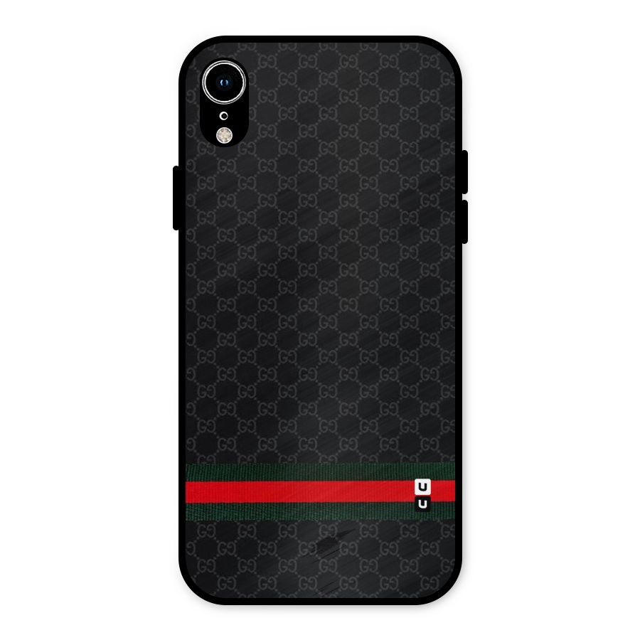 Classiest Of All Metal Back Case for iPhone XR