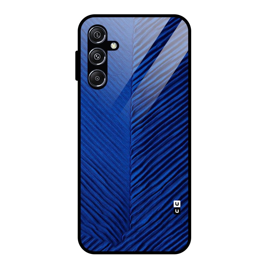 Classy Blues Glass Back Case for Galaxy M34 5G