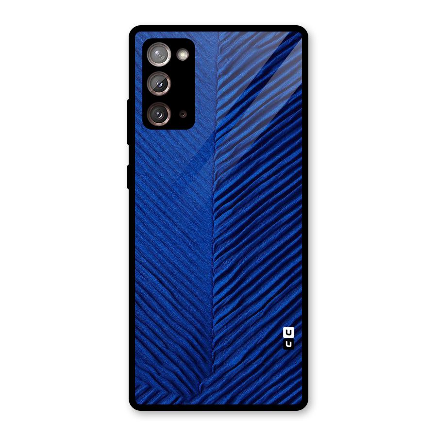 Classy Blues Glass Back Case for Galaxy Note 20