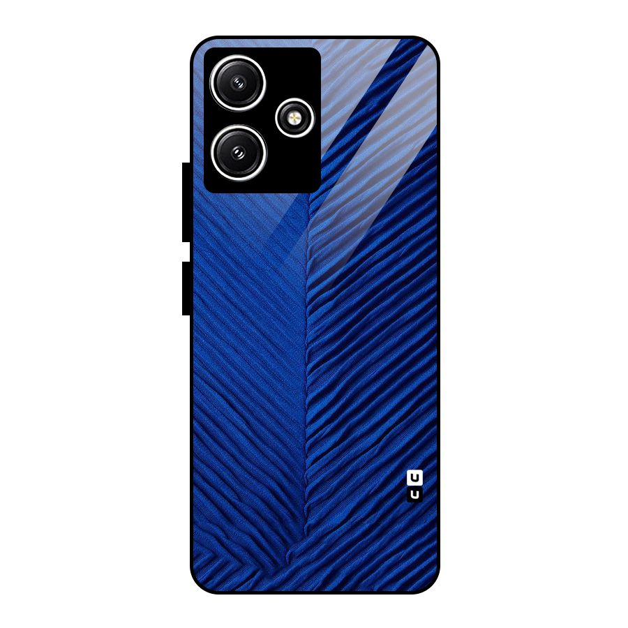Classy Blues Glass Back Case for Poco M6 Pro