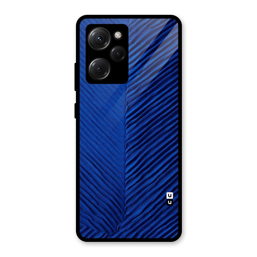 Classy Blues Glass Back Case for Poco X5 Pro