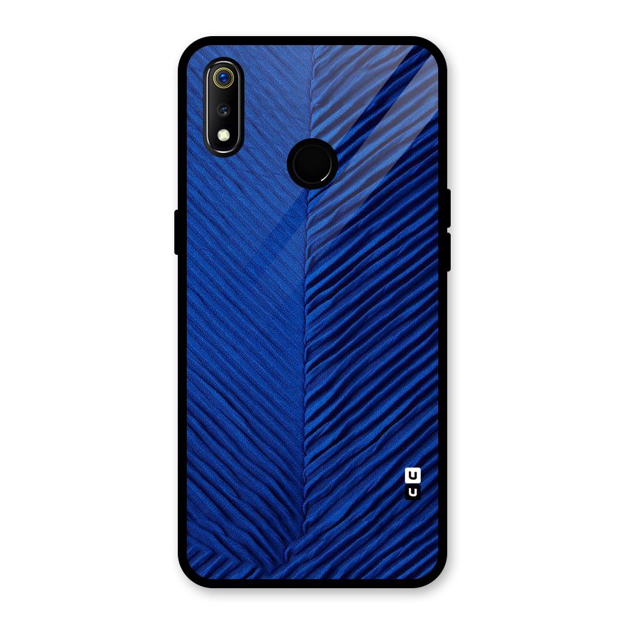 Classy Blues Glass Back Case for Realme 3