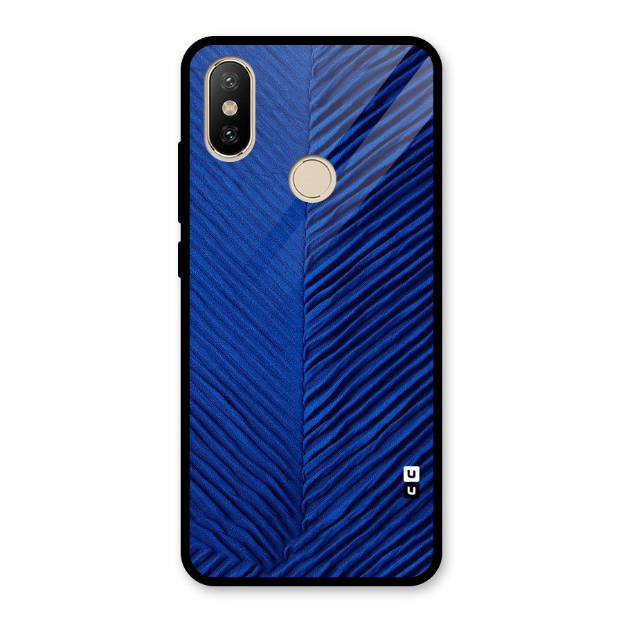Classy Blues Glass Back Case for Redmi A2