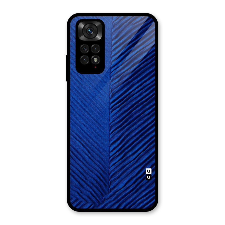Classy Blues Glass Back Case for Redmi Note 11S