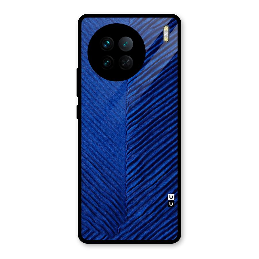 Classy Blues Glass Back Case for Vivo X90