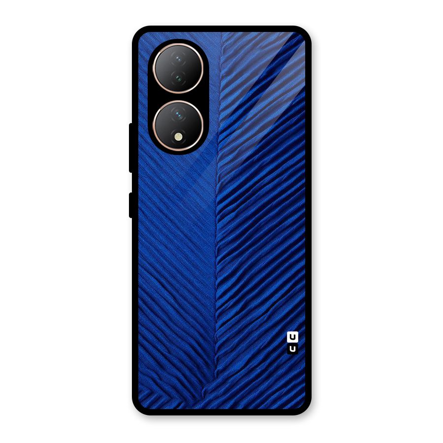Classy Blues Glass Back Case for Vivo Y100A