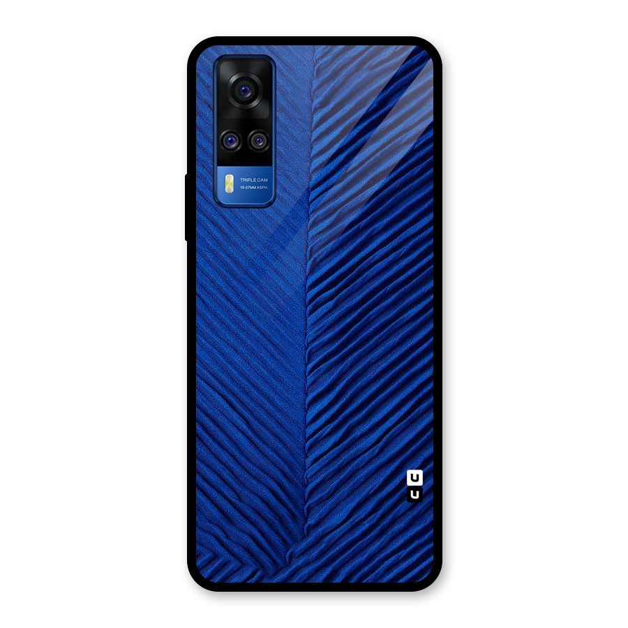 Classy Blues Glass Back Case for Vivo Y31