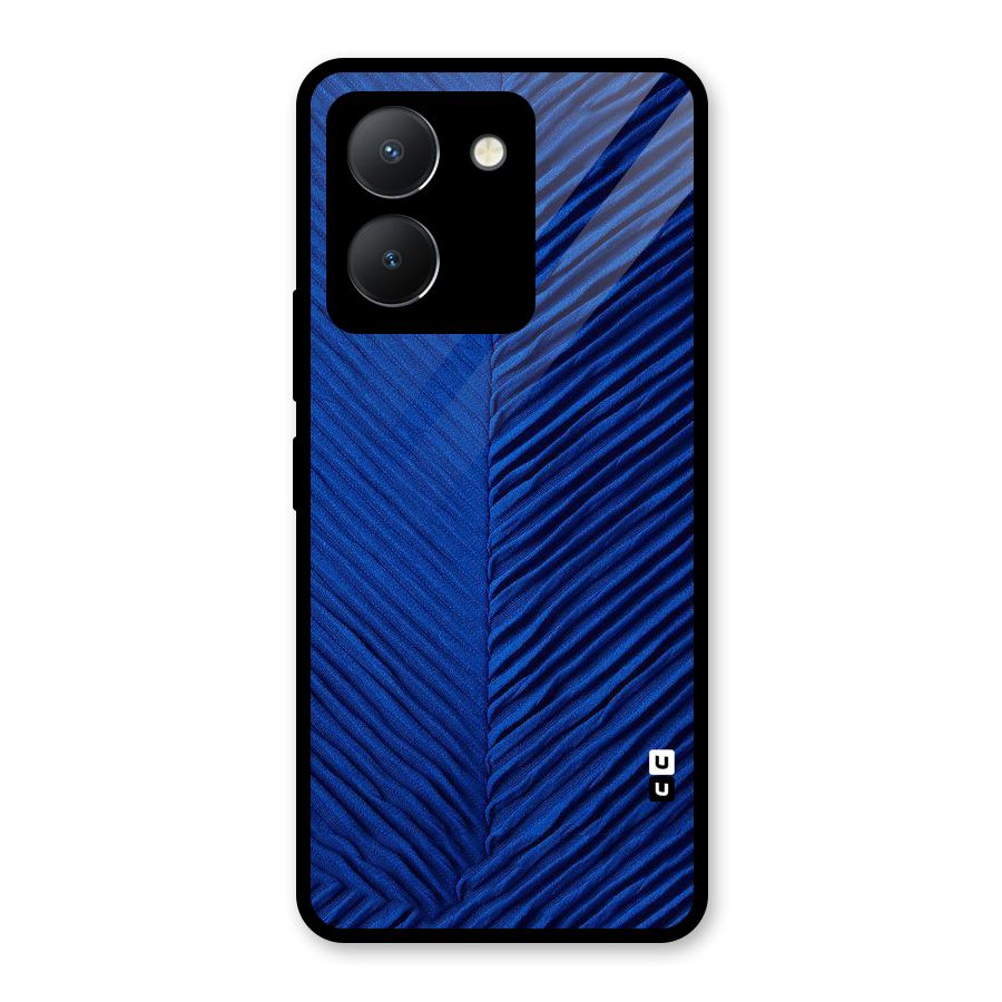 Classy Blues Glass Back Case for Vivo Y36
