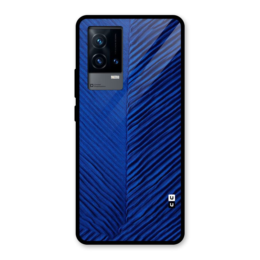 Classy Blues Glass Back Case for iQOO 9 5G