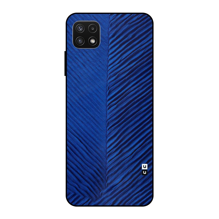 Classy Blues Metal Back Case for Galaxy A22 5G