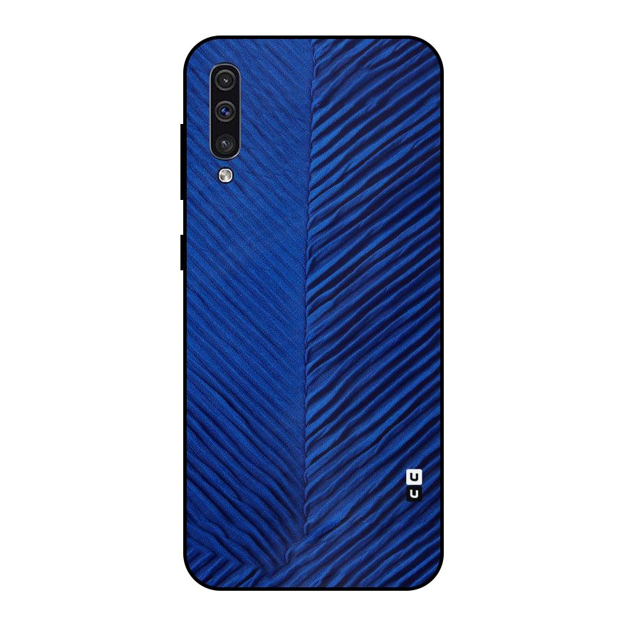Classy Blues Metal Back Case for Galaxy A30s