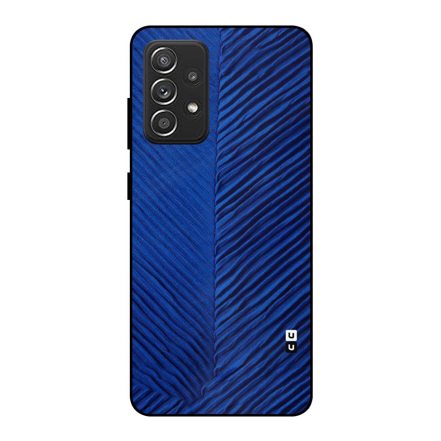 Classy Blues Metal Back Case for Galaxy A52