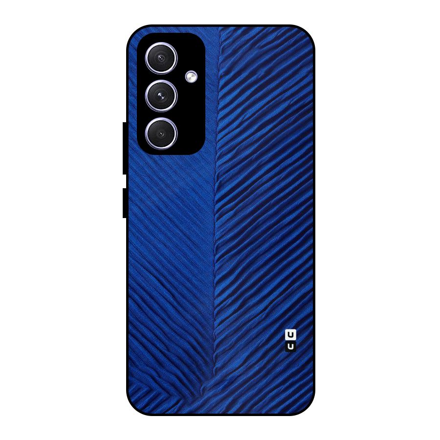 Classy Blues Metal Back Case for Galaxy A54