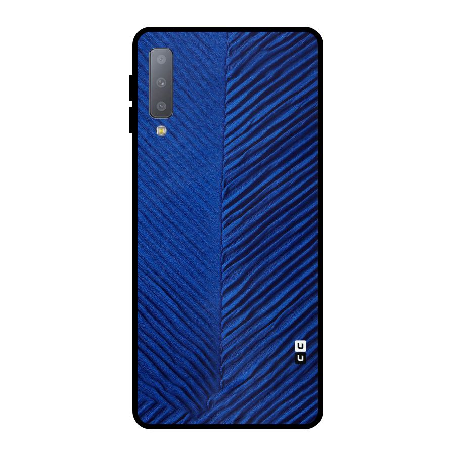 Classy Blues Metal Back Case for Galaxy A7 (2018)