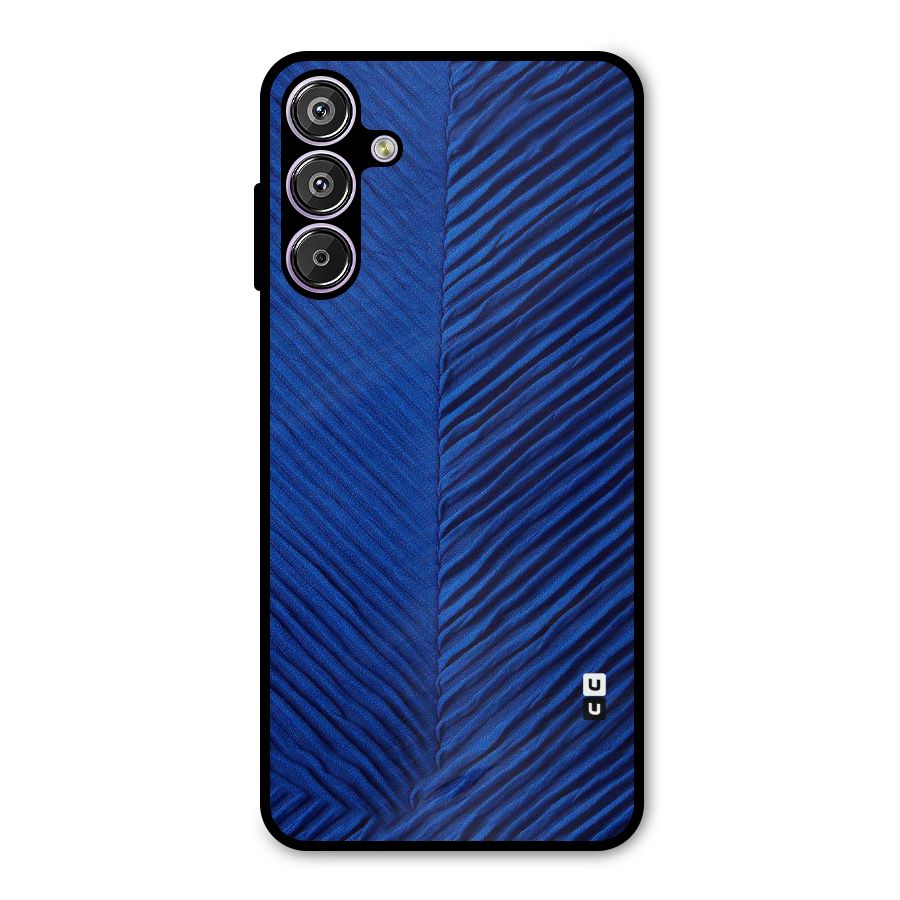 Classy Blues Metal Back Case for Galaxy F15