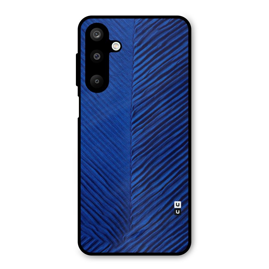 Classy Blues Metal Back Case for Galaxy M16