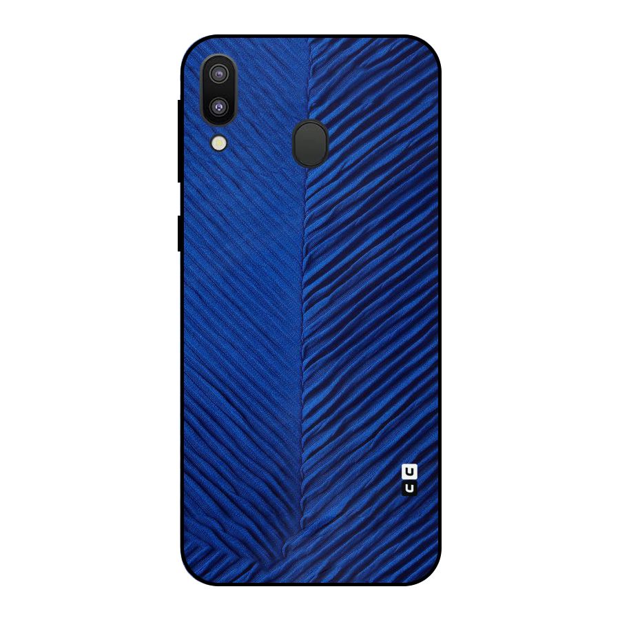 Classy Blues Metal Back Case for Galaxy M20